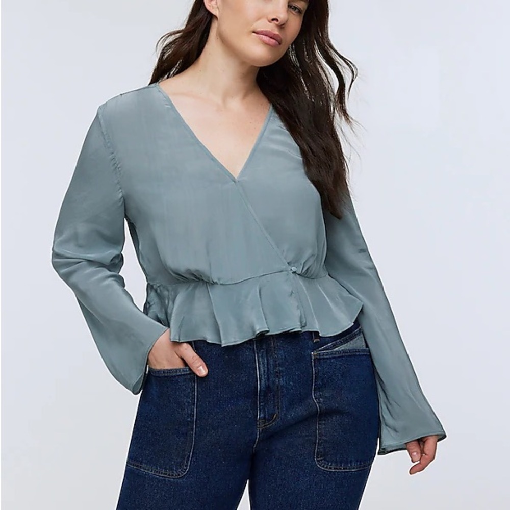 Madewell Juno Wrap Top